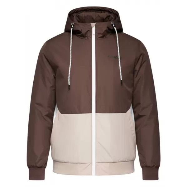  Pánska bunda OMBRE C584 BROWN AND BEIGE 