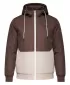 Pánska bunda OMBRE C584 BROWN AND BEIGE