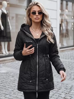 Dámska bunda DSTREET TY5393 ČIERNA