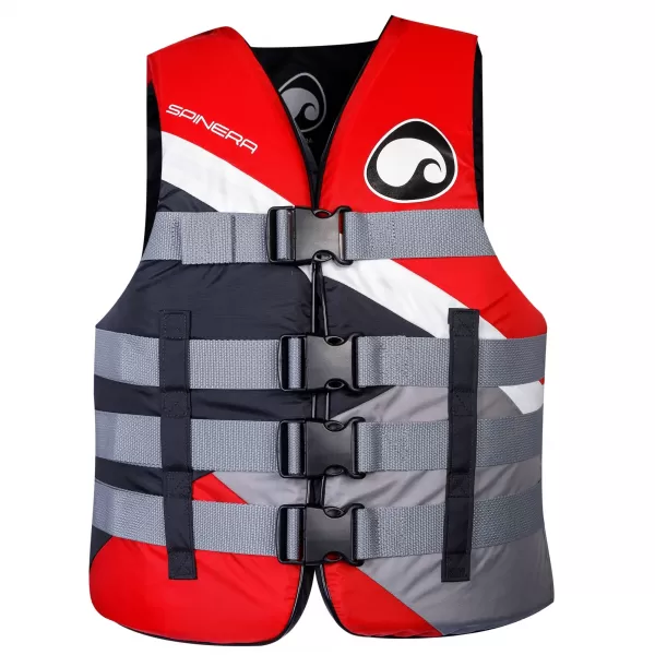  Vesta plávacia SPINERA AllrouNáhradní díl Dual Size Nylon 50N RED 