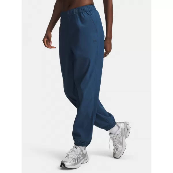  Dámske tepláky UNDER ARMOUR UNSTOPPABLE WVN JOGGER 6011400-498 MODRÁ 