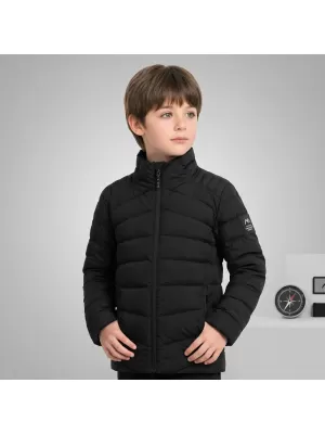 Detská ultraľahká bunda ALPINE PRO RETERO BLACK
