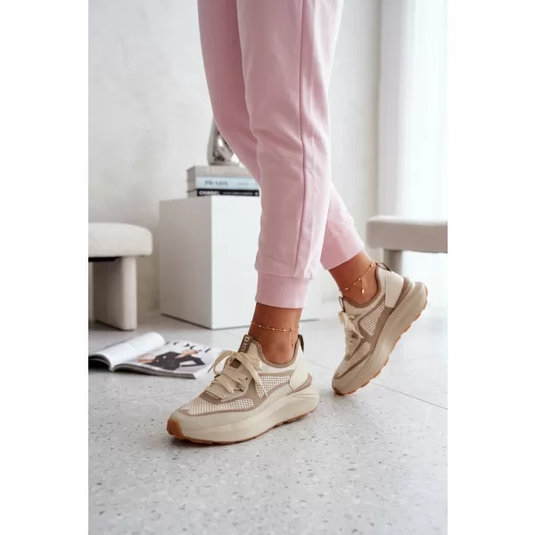  Dámske topánky BIG STAR SHOES TT274571 BEIGE 