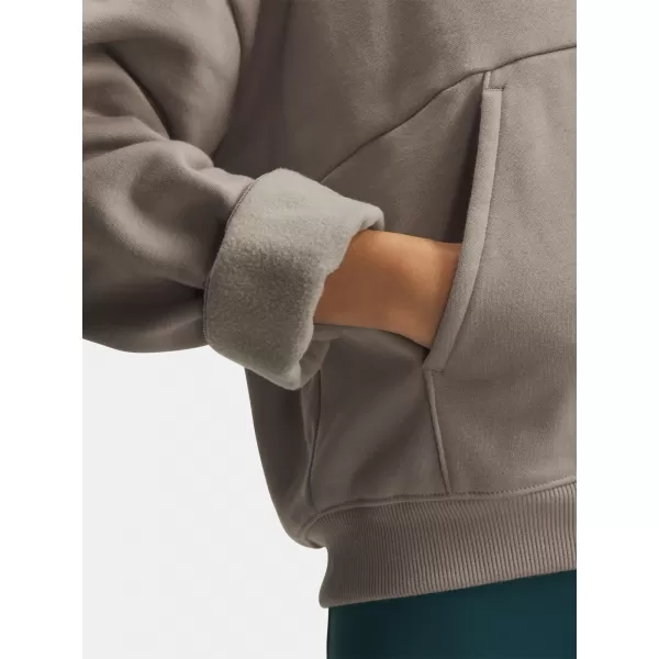  Dámska mikina UNDER ARMOUR ICON FLEECE HZ HOODIE 6012843-203 HNEDÁ 