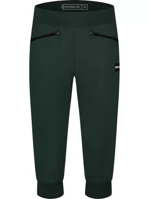 Dámske kraťasy NORDBLANC BREZZA NBSPL8353 TMAVO ZELENÁ