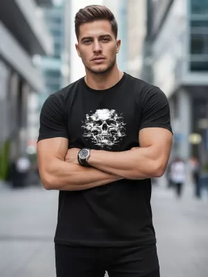 Pánske tričko DSTREET NX085R ČIERNA