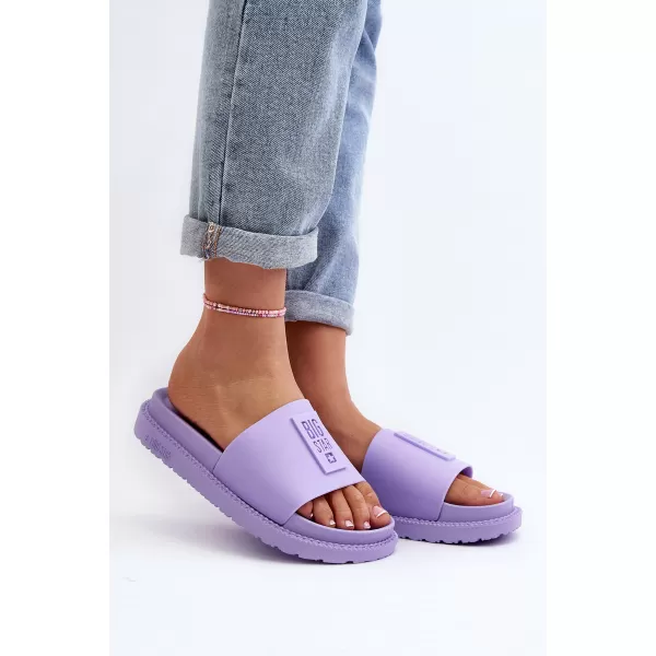  Dámske šľapky BIG STAR SHOES LL274426 VIOLET 