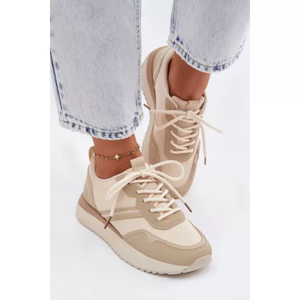  Dámske tenisky BIG STAR SHOES TT274278 BEIGE 