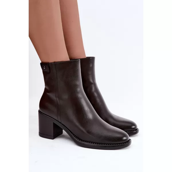  Dámske čižmy VINCEZA 58655 BROWN 