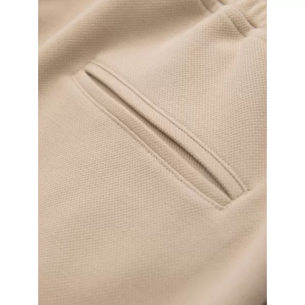  Pánske kraťasy OMBRE OM-SRSK-0124 BEIGE 