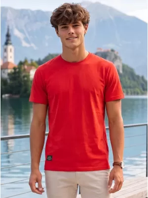 Pánske tričko ALTISPORT NP/ALMST20001 SCARLET RED