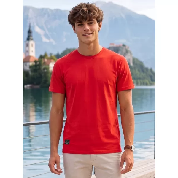  Pánske tričko ALTISPORT NP/ALMST20001 SCARLET RED 