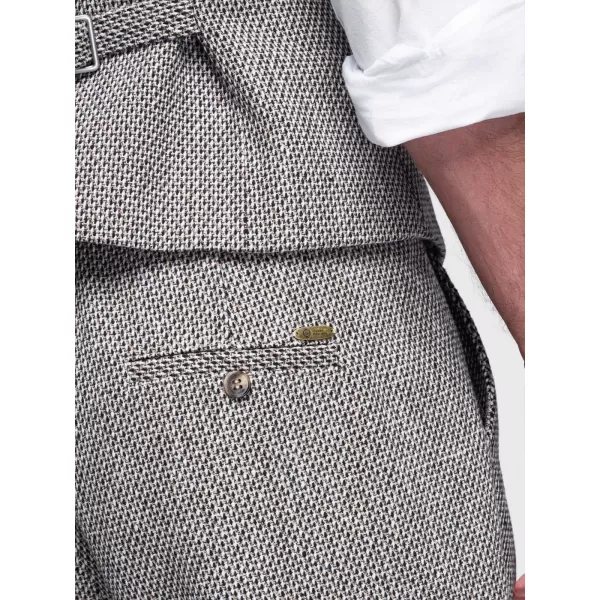  Pánske nohavice OMBRE OM-PACP-0315 BROWN MELANGE 