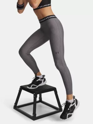 Dámske legíny UNDER ARMOUR HEATGEAR LEGGING 6010002-019 ŠEDÁ