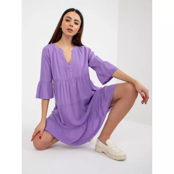  Dámske šaty SUBLEVEL D73761M30214B VIOLET 