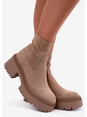 Dámske topánky BOTO 9670A-1 KHAKI