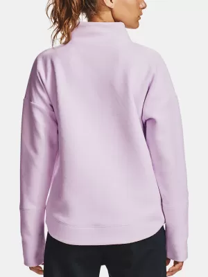 Dámska mikina UNDER ARMOUR RECOVER FLEECE WRAP NECK 1356347-570 FIALOVÁ