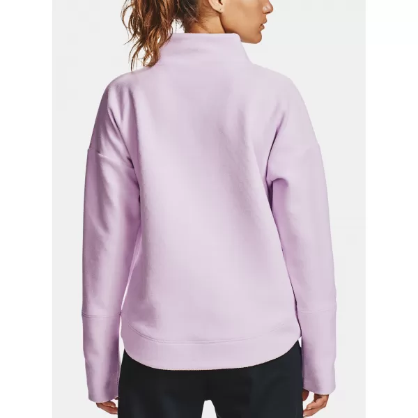  Dámska mikina UNDER ARMOUR RECOVER FLEECE WRAP NECK 1356347-570 FIALOVÁ 