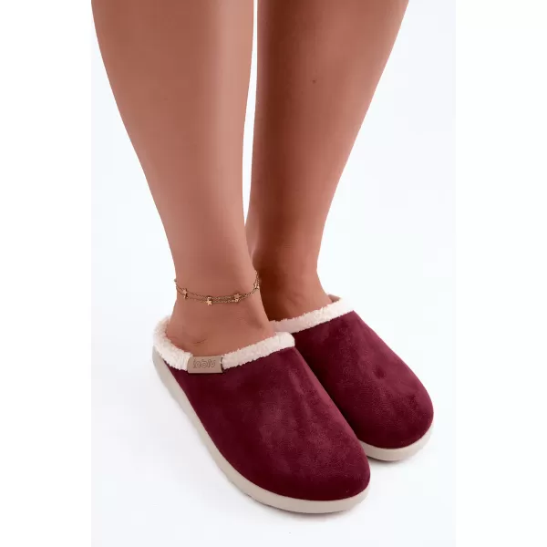  Dámske šľapky INBLU ET000042 BORDO 