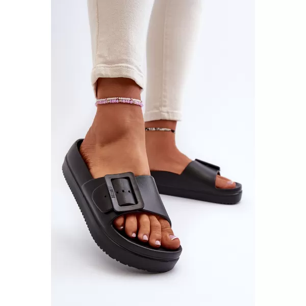  Dámske žabky BIG STAR SHOES NN274A662 BLACK 