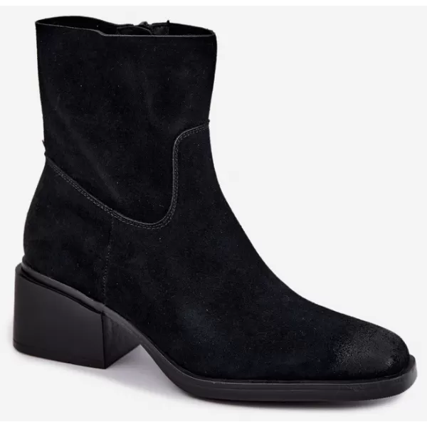  Dámske členkové topánky BOTO 9624 BLACK 