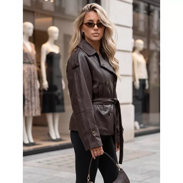  Dámska bunda DSTREET TY5912 HNEDÁ 