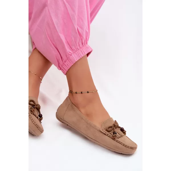  Dámske mokasíny BOTO W2515 TAUPE 