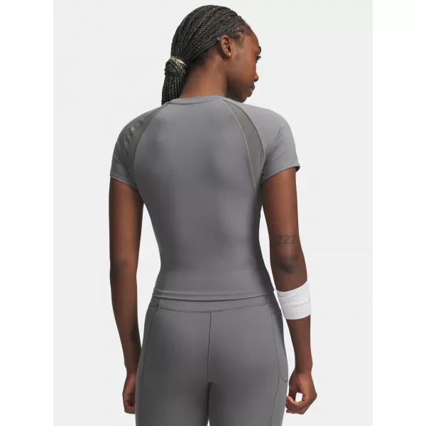  Dámske tričko UNDER ARMOUR MOTION MESH SS 6011045-709 ZELENÁ 