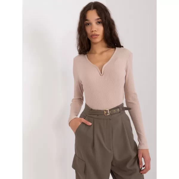  Dámska blúzka BASIC FEEL GOOD RV-BZ-9206.20 BEIGE 