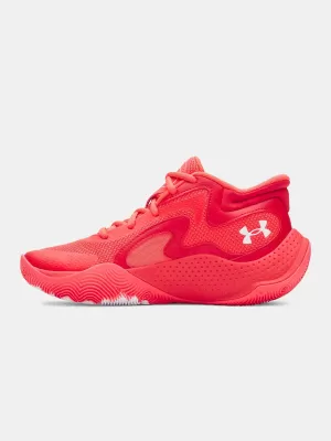 Topánky UNDER ARMOUR UA GS JET '25 6001587-713 ČERVENÁ