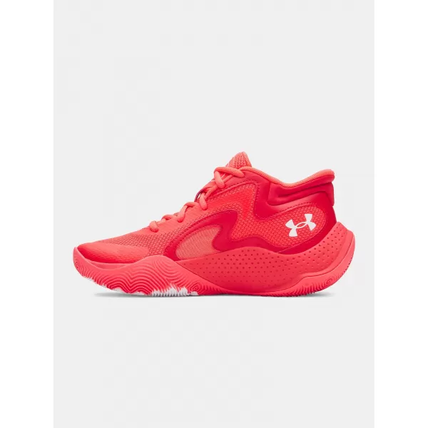  Topánky UNDER ARMOUR UA GS JET '25 6001587-713 ČERVENÁ 
