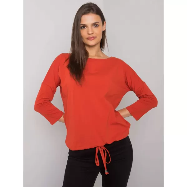  Dámska blúzka BASIC FEEL GOOD RV-BZ-4691.37P DARK ORANGE 