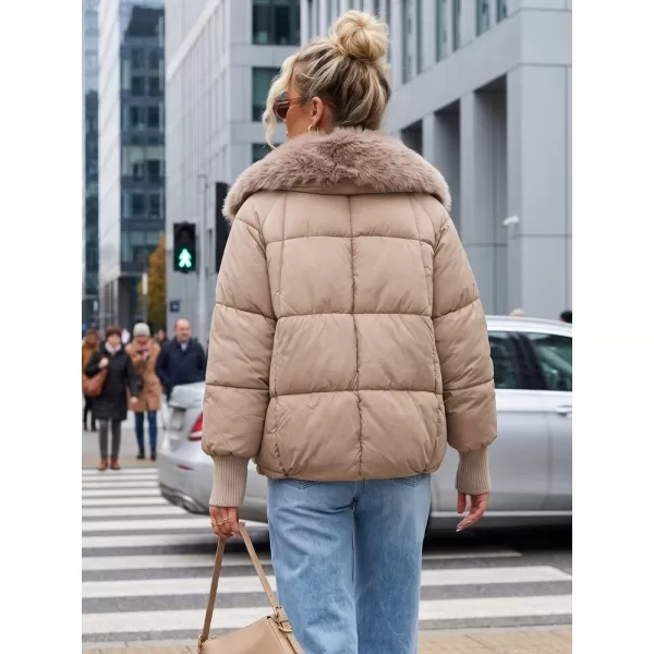  Dámska bunda DSTREET TY5816 KARAMELOVÁ 