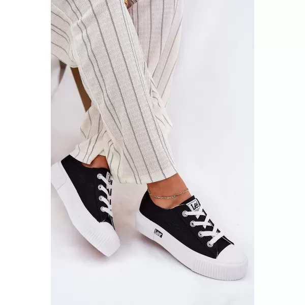  Dámske tenisky LEE 50261002.25Y BLACK 