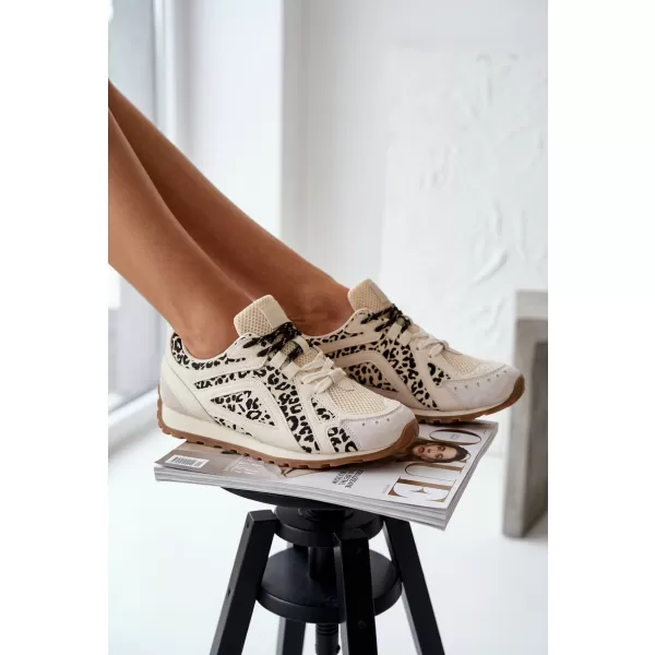  Dámske tenisky BIG STAR SHOES TT274549 BEIGE 
