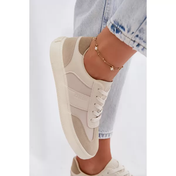  Dámske tenisky BIG STAR SHOES TT274768 BEIGE 