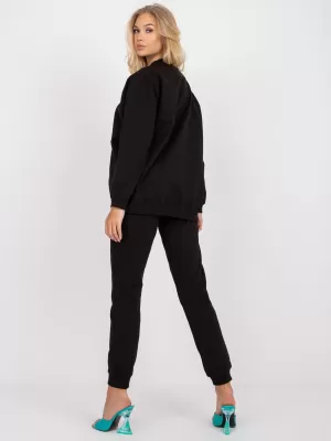 Dámska mikina BASIC FEEL GOOD AP-BL-A-R001 NOIRE