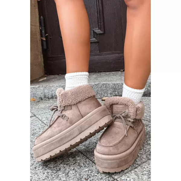  Dámske snehule BIG STAR SHOES UU274215 BEIGE 