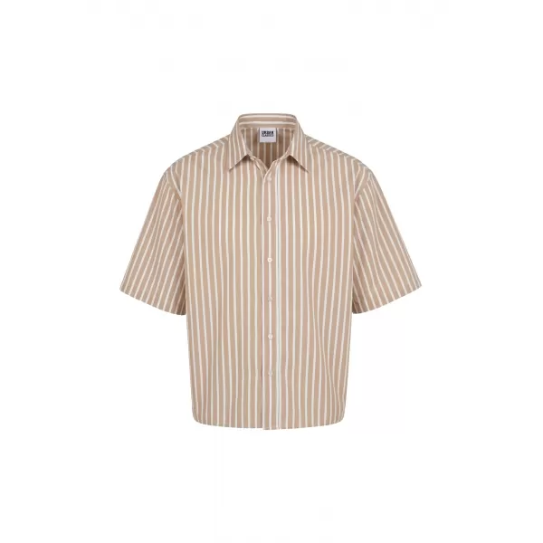  Pánska košeľa URBAN CLASSICS TB8218-21556 BROWN MOCCA 