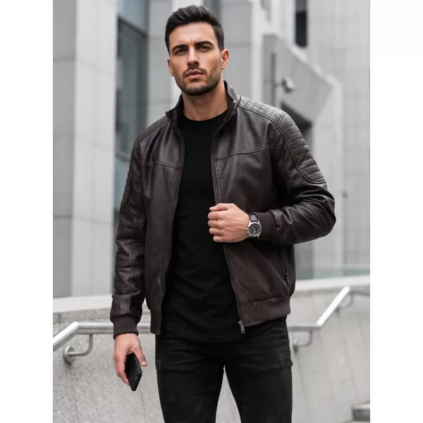  Pánska bunda DSTREET TX5140 HNEDÁ 