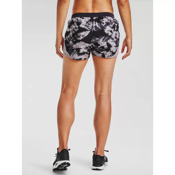  Dámske kraťasy UNDER ARMOUR W UA FLY BY 2.0 PRINTED SHORT 1350198-591 FIALOVÁ 