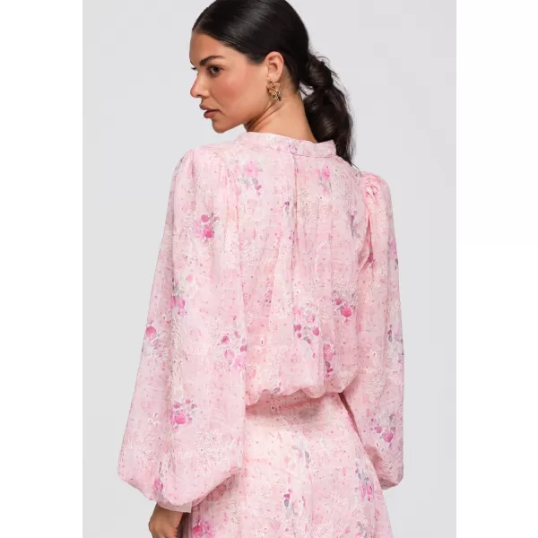  Dámska košeľa OMBRE OW-SH-E0058 PINK 