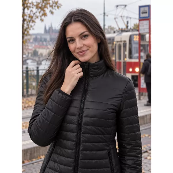  Dámska bunda MALFINI PHANTOM 541 ČIERNA 
