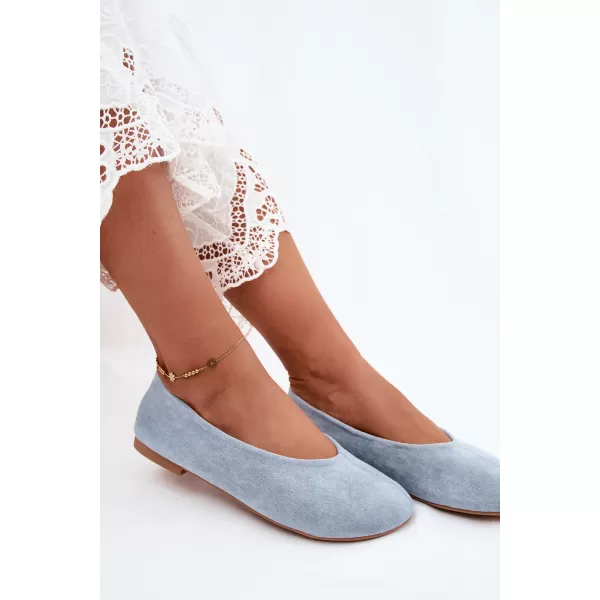  Dámske baleríny BOTO JH581 BLUE 