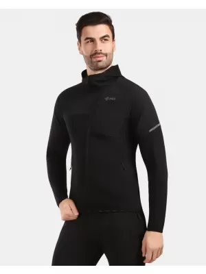 Pánska fleece mikina KILPI NASHVILLE-M 1M0201KI ČIERNA