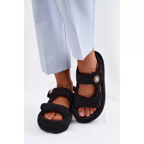  Dámske sandále GOE TT2N4102 BLACK 