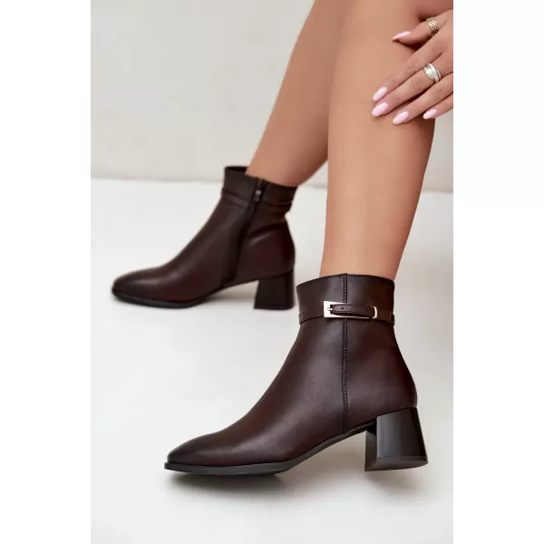  Dámske topánky SERGIO LEONE BT-34-S DARK BROWN 