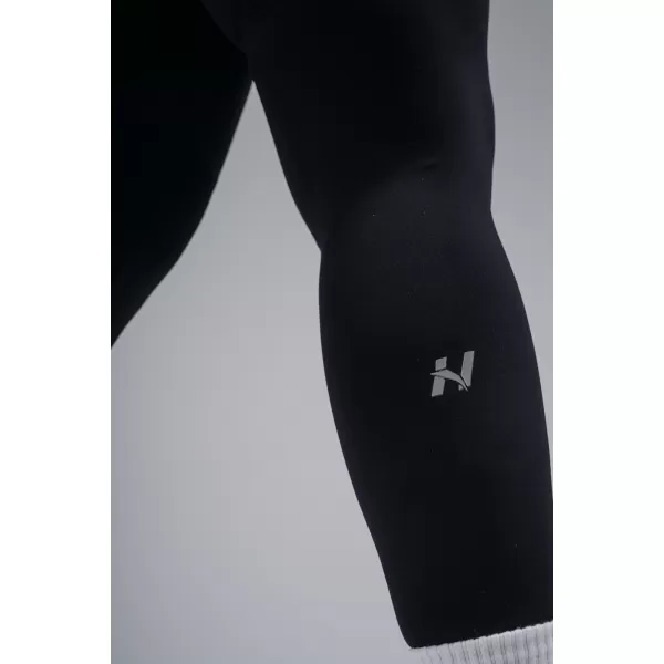  High-waist tvarujúce legíny s vreckami NEBBIA PRIMAL 851 BLACK 
