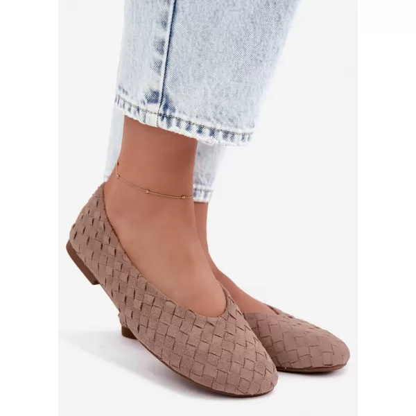  Dámske baleríny BOTO 9867 KHAKI 