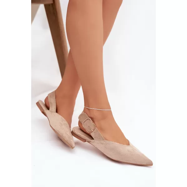  Dámske baleríny BOTO 9755 KHAKI 